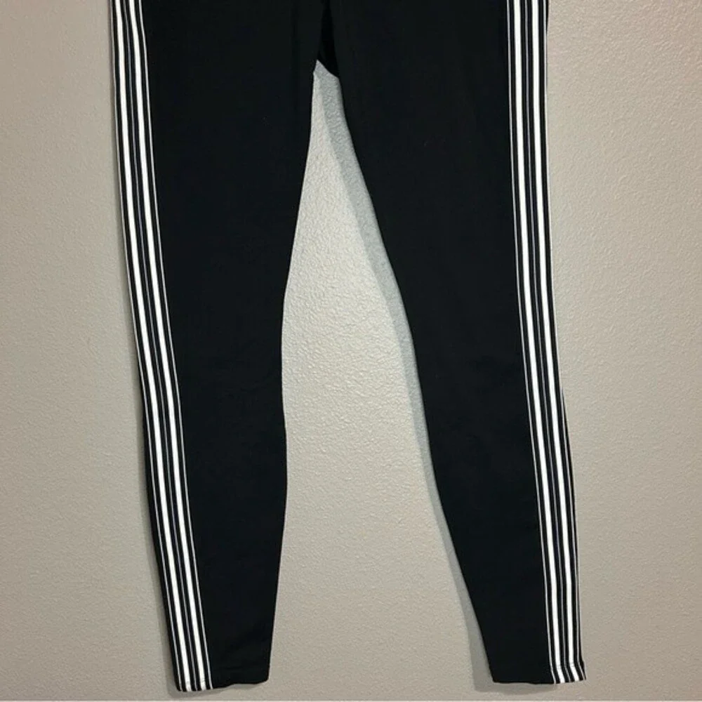 Athleta Track Tux Tight black & white athletic leggings women’s size small